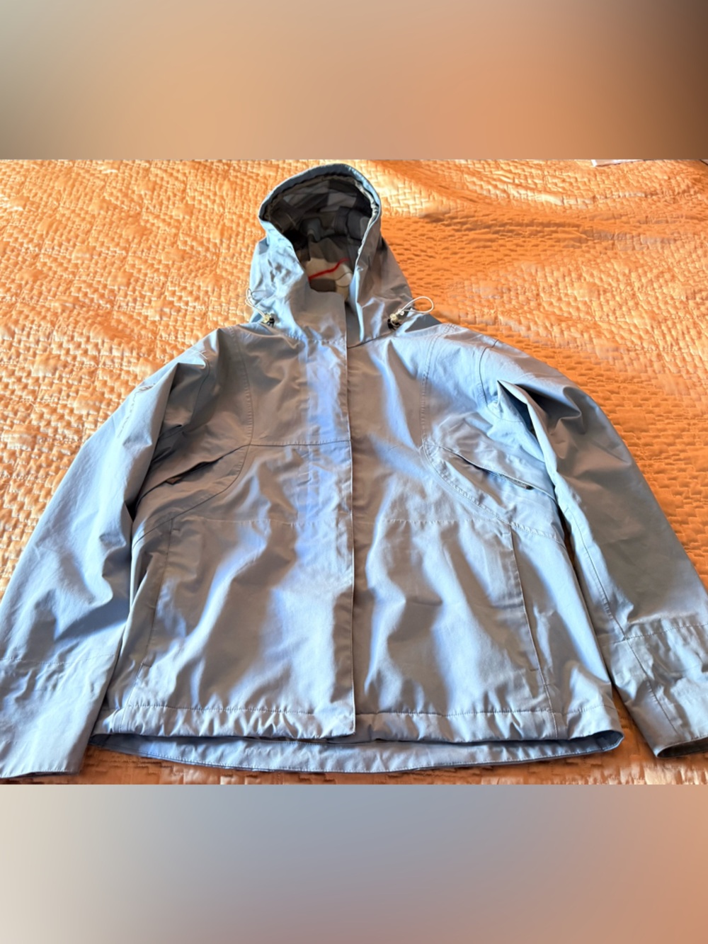 Salomon Advanced Skin Vintage 2002 Light Blue Windbreaker/Jacket Size Medium